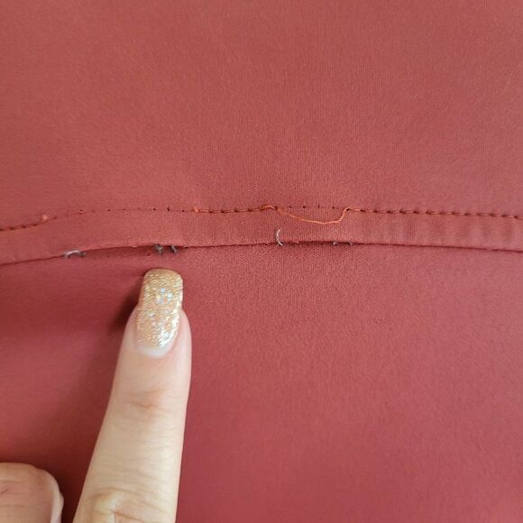 The North Face Mens Orange L Jacket Full Zip Long Sleeve High Collar - Picture 9 of 14